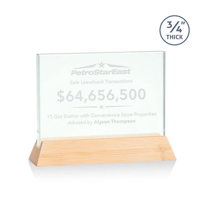 Walkerton Award - Jade/Bamboo (Horiz)