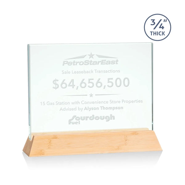 Walkerton Award - Jade/Bamboo (Horiz)