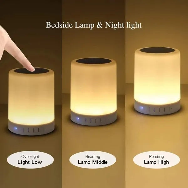 Touch Bedside Lamp Speaker