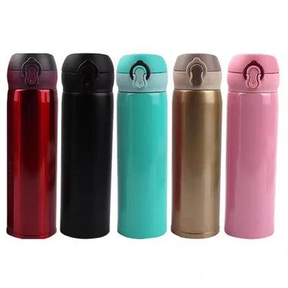 17 OZ  Stainless Steel Thermos Bottle with Bouncing Cover