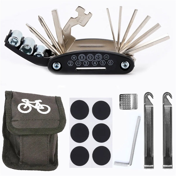 Folding Car Repair Tool Wrench Set