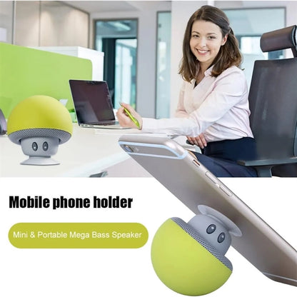 Multifunctional Mini Mushroom Head Bluetooth Speaker