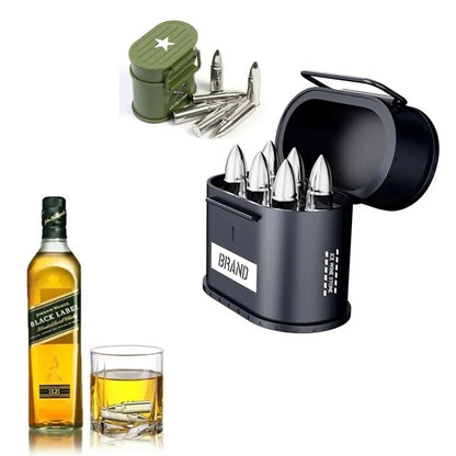 Whiskey Bullets Ice Cubes
