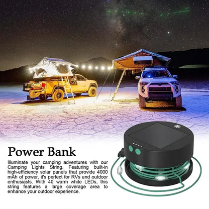 Solar String Lights and Powerbank
