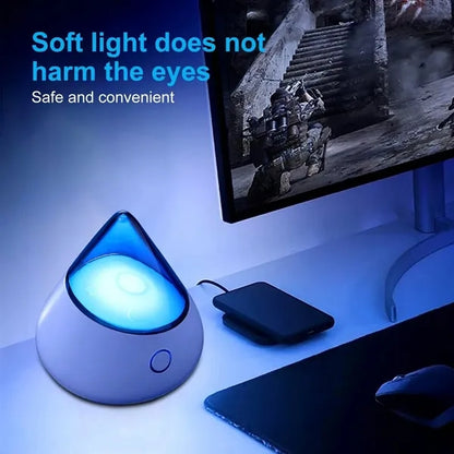 Smart Pat Sensing Dimmable USB Charging Breath Night Light