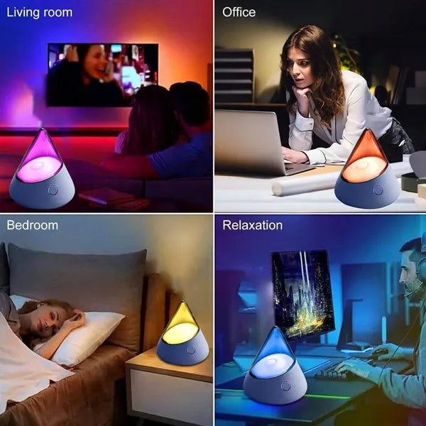 Smart Pat Sensing Dimmable USB Charging Breath Night Light