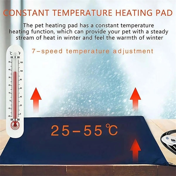 Pet Electric Blanket Plush Waterproof Heating Pad