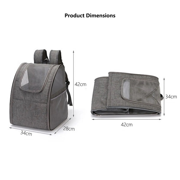 Pet Carrier Backpack Ventilated and Breathable