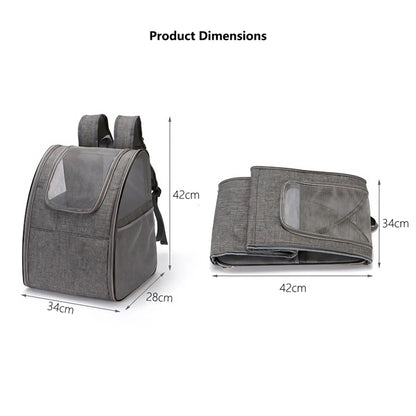 Pet Carrier Backpack Ventilated and Breathable
