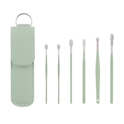 6 Pcs Ear Pick Earwax Removal Kit Cleansing Tool Set