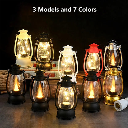 Portable Vintage LED Night Light Lamp