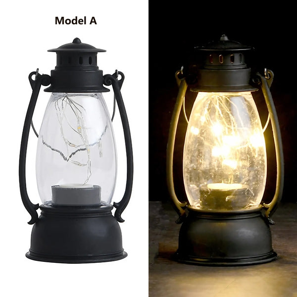 Portable Vintage LED Night Light Lamp