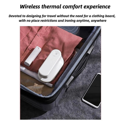 Wireless Portable Mini Clothing Iron USB Charging