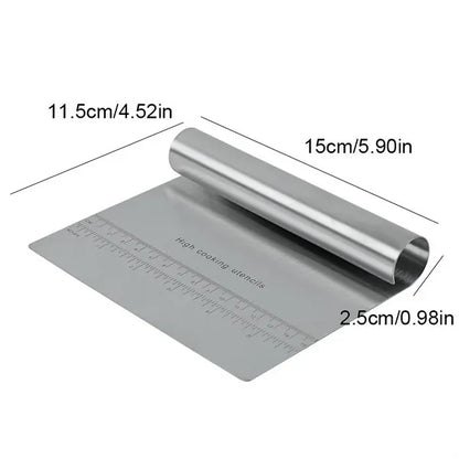 Pro Dough Pastry Scraper/Cutter/Chopper Stainless Steel