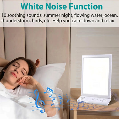 LED Sun Light Lamp with White Noise