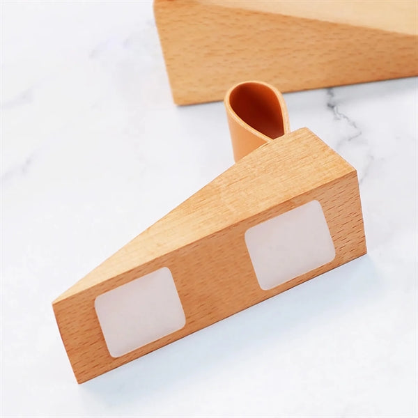 Solid Wood Door Stopper Wedge