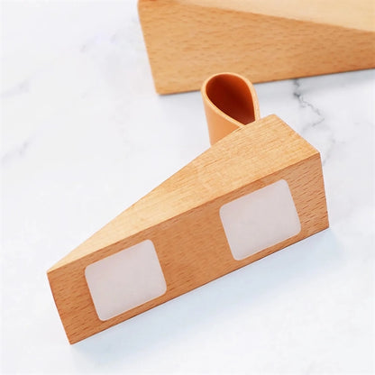 Solid Wood Door Stopper Wedge