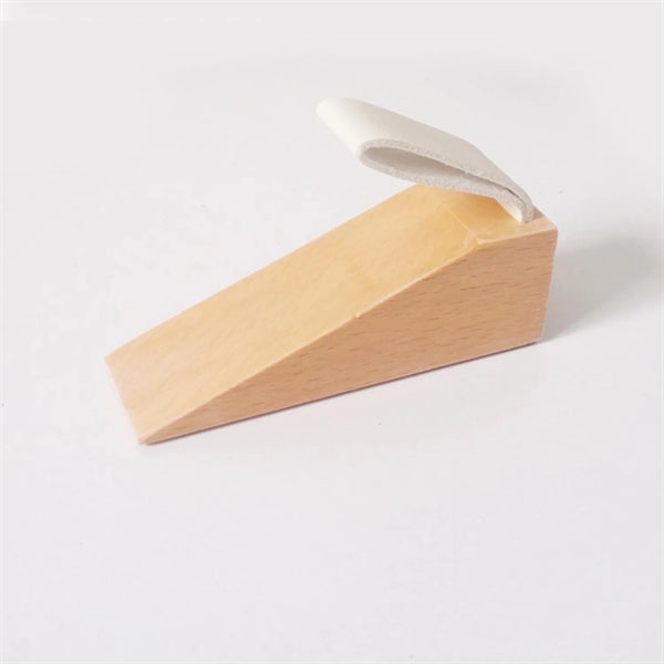 Solid Wood Door Stopper Wedge