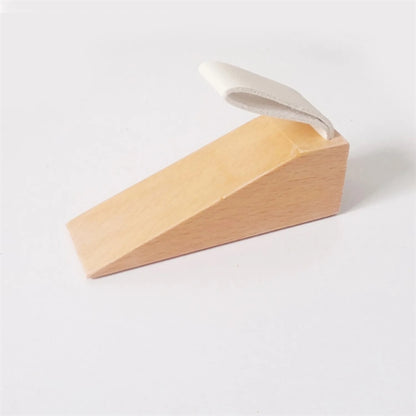 Solid Wood Door Stopper Wedge