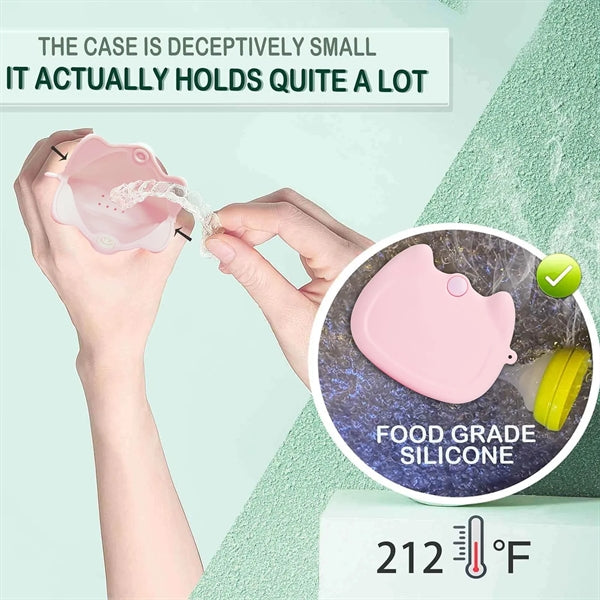 Silicone Retainer Case Wioth Breathing Hole