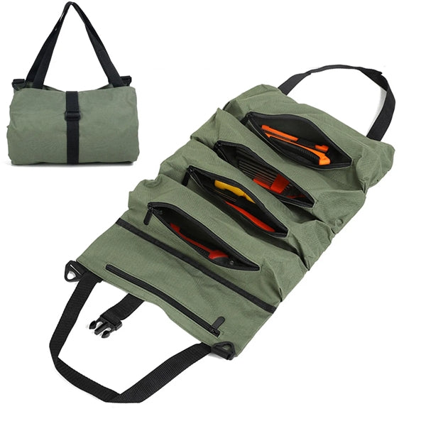 Multi-Purpose Tool Roll Up Pouch Bag