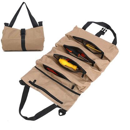 Multi-Purpose Tool Roll Up Pouch Bag