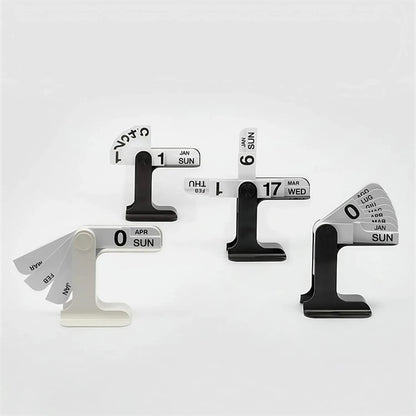 Modern Perpetual Desk Calendar