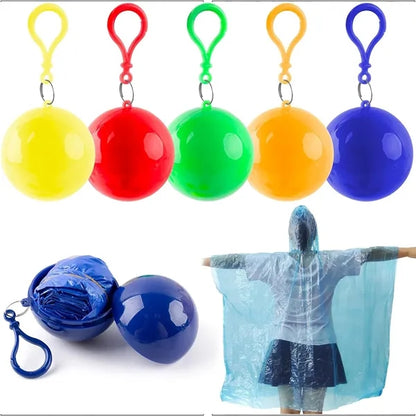 Portable Disposable Raincoat