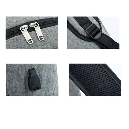 Simple Backpack Usb Charging Port
