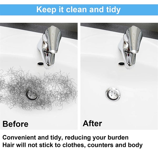 Beard Trimming Catcher Bib with 2 Suction Cups