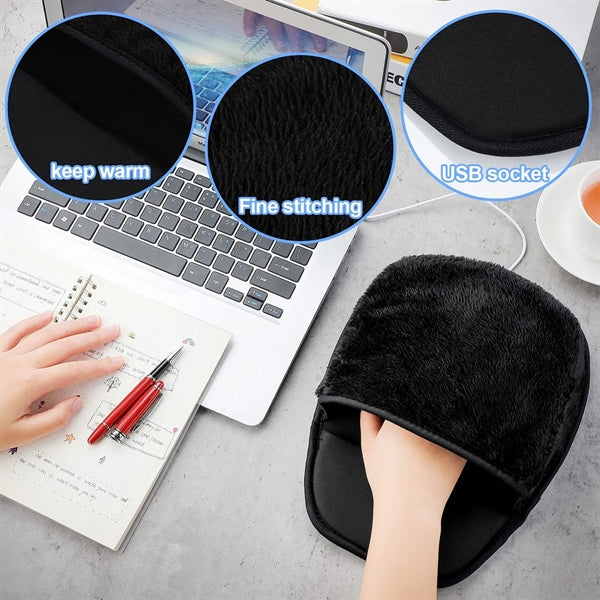 USB Heated Mouse Pad Hand Warmer