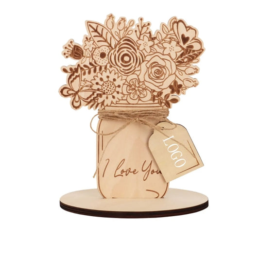 Wooden Craft Flower