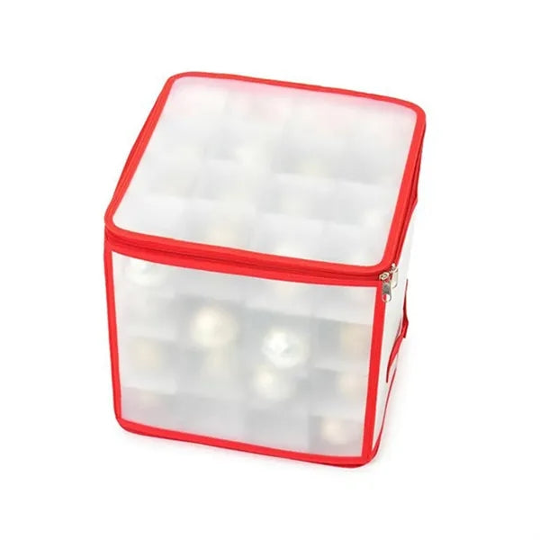 Christmas Ornament Storage Box 64 Compartment