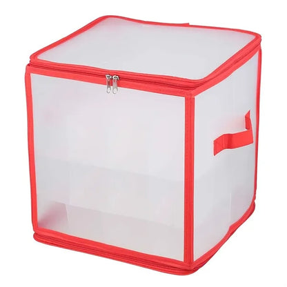 Christmas Ornament Storage Box 64 Compartment