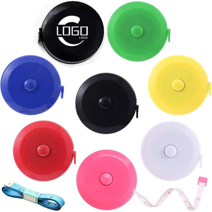 Round Tape Measure Retractable Mini Measuring Tool.