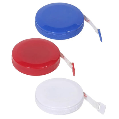 Round Tape Measure Retractable Mini Measuring Tool.