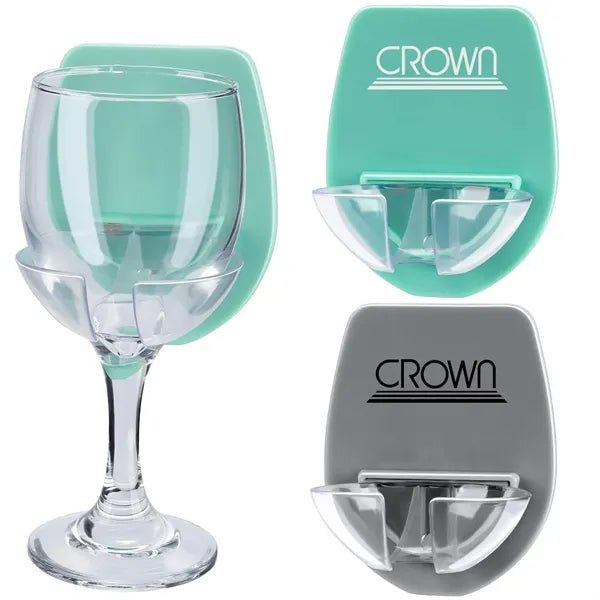 Wine Glass Holder for Bath & Shower