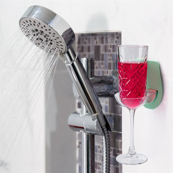 Wine Glass Holder for Bath & Shower