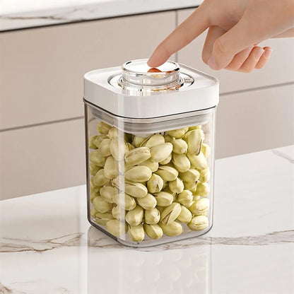 Airtight Storage Container with Push-Button Lid