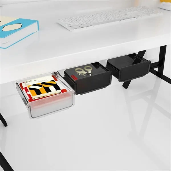 Under Desk Storage Drawer Self-Adhesive