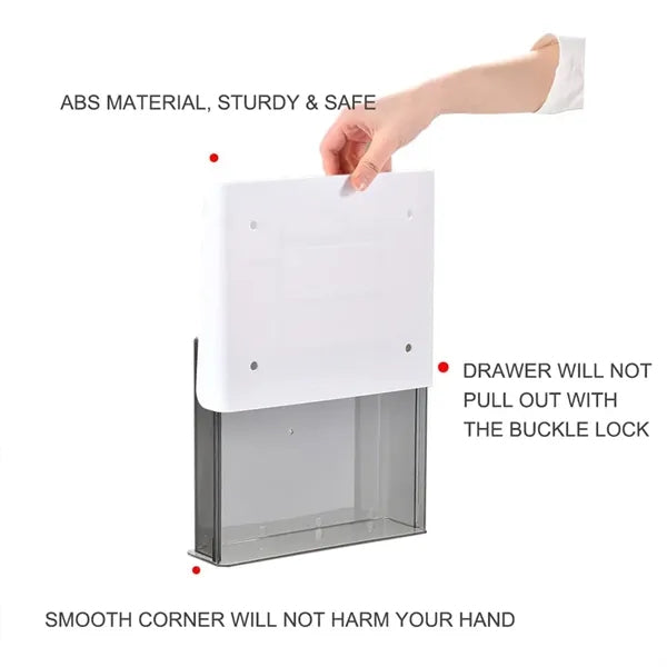 Under Desk Storage Drawer Self-Adhesive