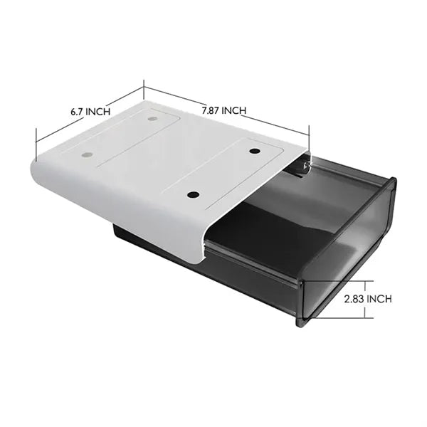 Under Desk Storage Drawer Self-Adhesive