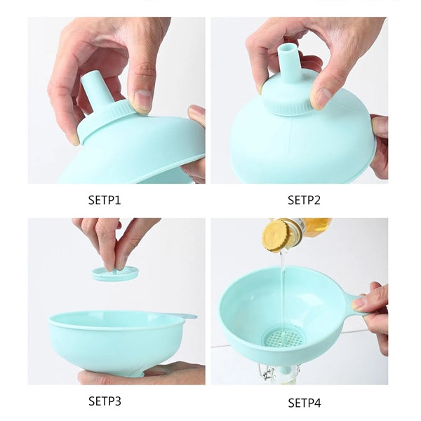 Wide Mouth Versatile Funnel
