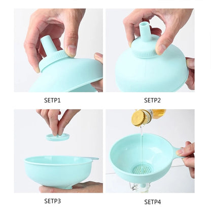 Wide Mouth Versatile Funnel