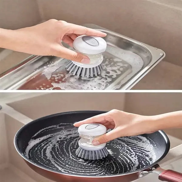 Soap Dispensing Palm Brush