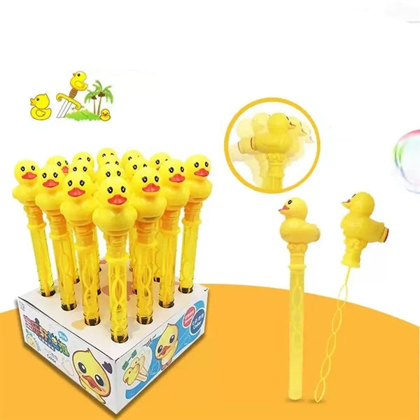 Yellow Duck Bubble Wand