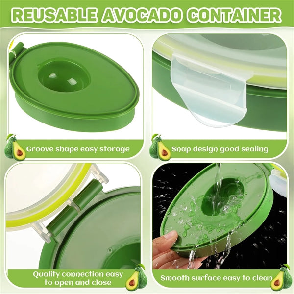Avocado Storage Container