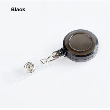 Colorful Retractable Badge Holder Reel with Metal Belt Clip