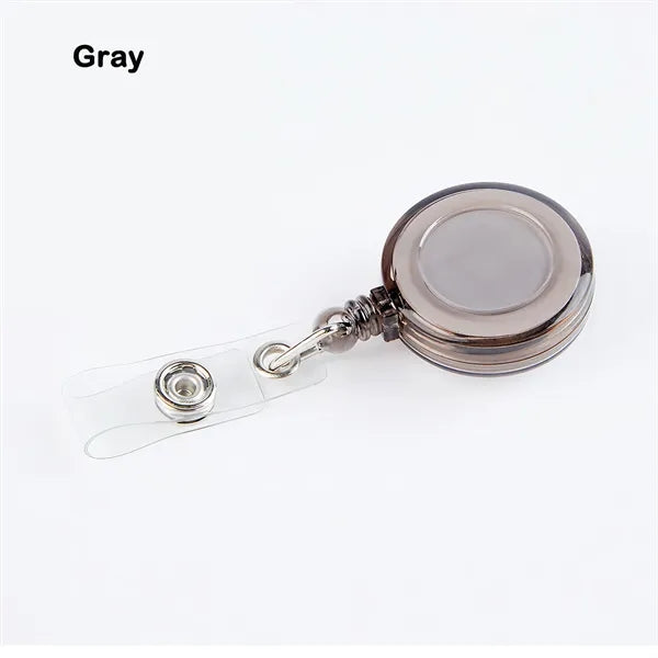 Colorful Retractable Badge Holder Reel with Metal Belt Clip