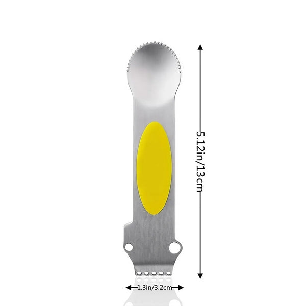 3-in-1 Stainless Steel Lemon Zester Peeler Multifunctional